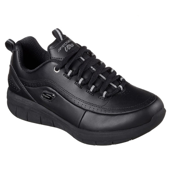 Skechers Classic Leather Lace-Up W/ Glimmer & Air-Cooled Skechers Classic Leather Lace-Up W/ Glimmer & Air-Cooled